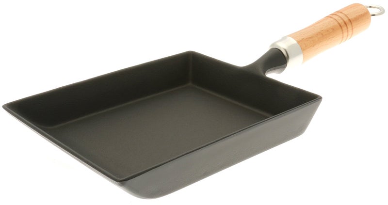 Iwachu Iron Tamagoyaki Omelette Pan, Black - Image 1